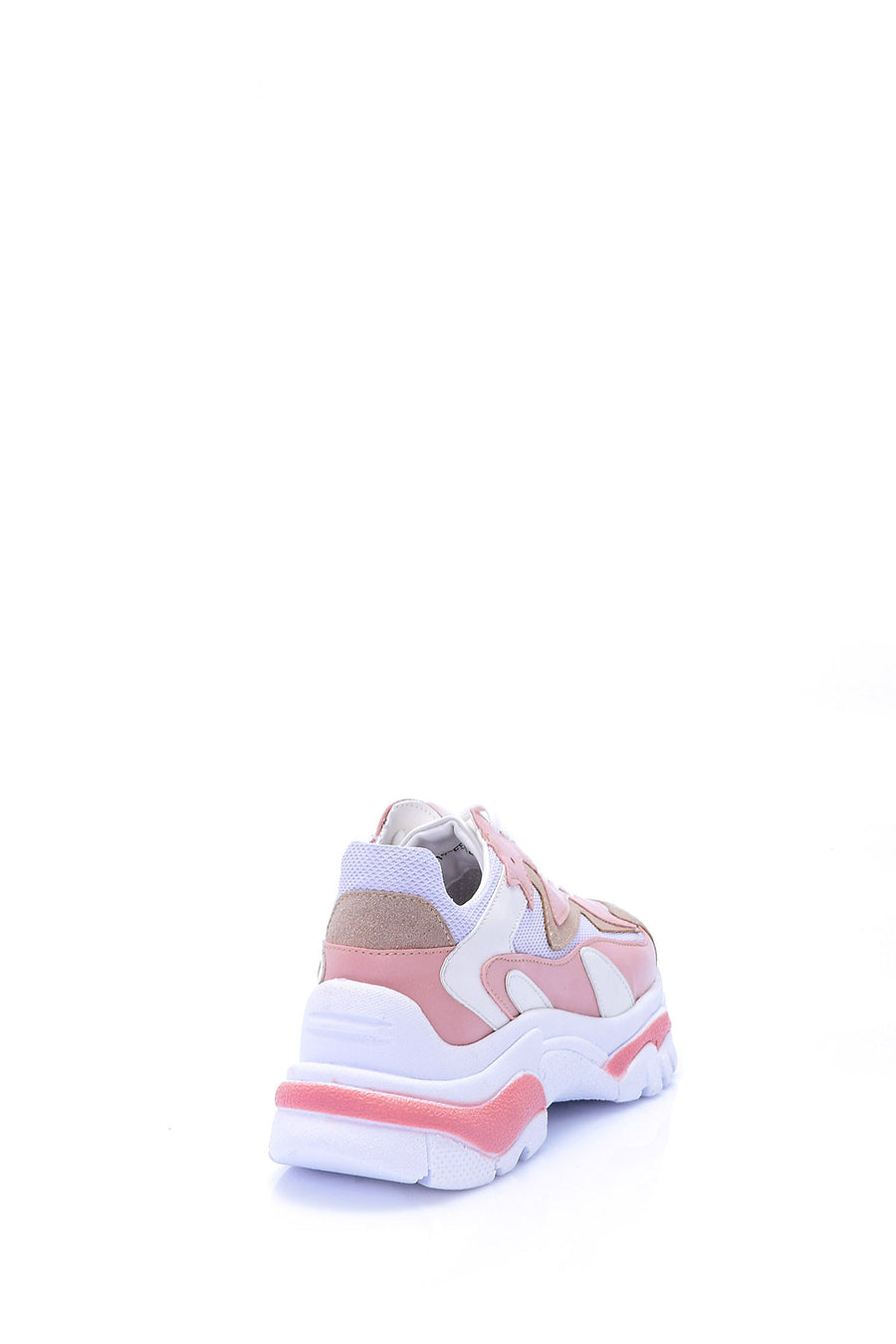 Kadın Yüksek Tabanlı Süet Sneaker