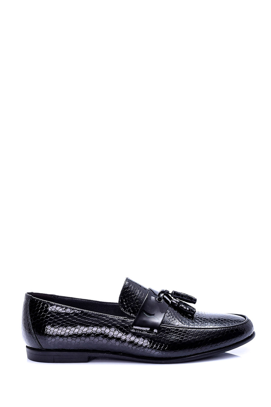 Men's Crocodile Patterned Shoes 19SFD338126 | Derimod