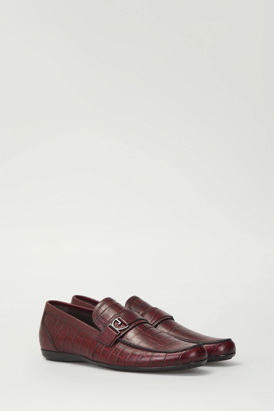 Croco Men's Leather Loafer