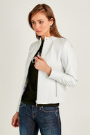 Janet Women's Leather Jacket | Derimod