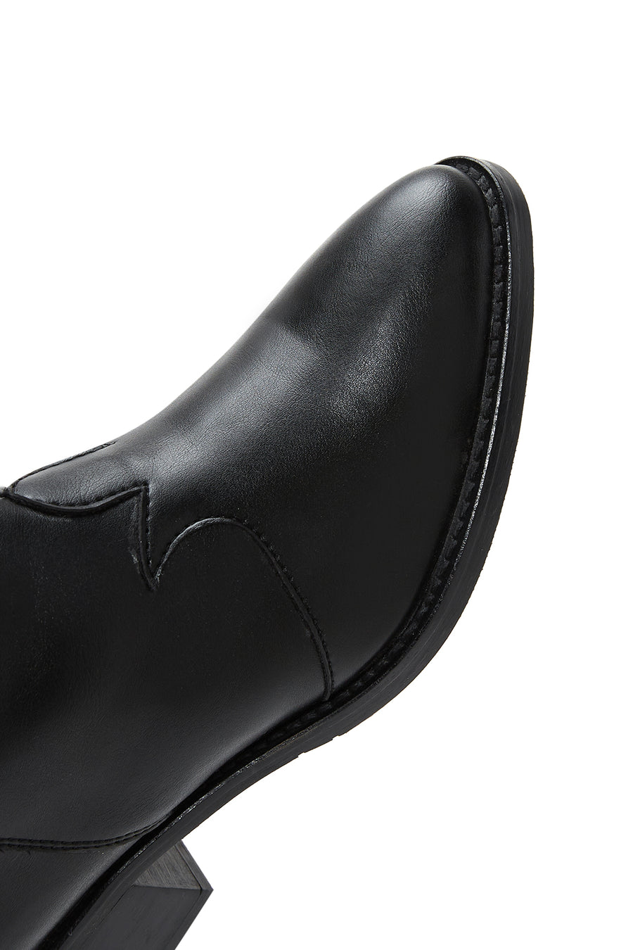 Women's Black Heeled Cowboy Boots