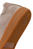 Male Mink Lace-up Suede Leather Sneaker | Derimod