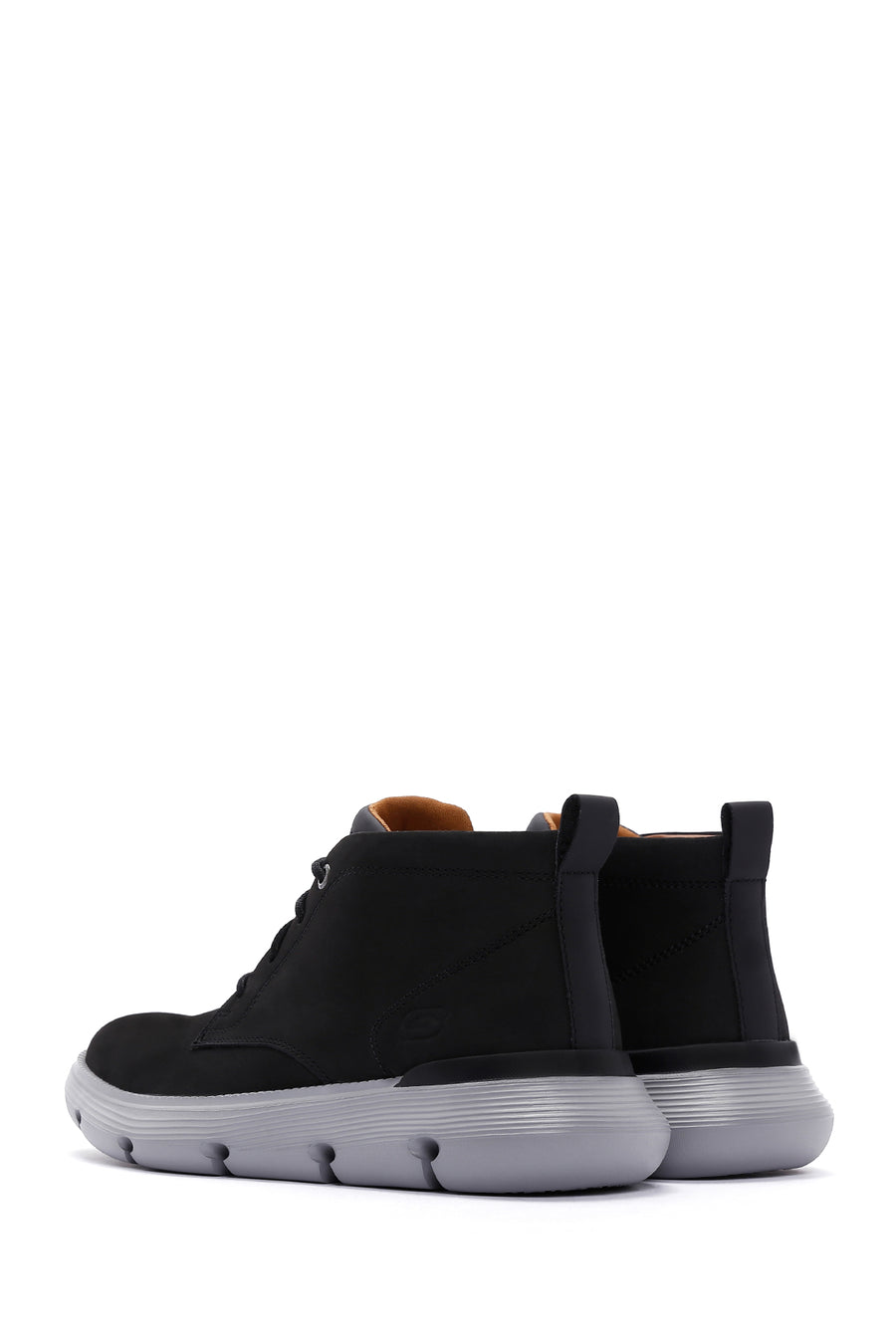 Skechers Erkek Siyah Nubuk Bot