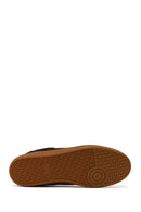 Erkek Kahverengi Bağcıklı Süet Deri Sneaker | Derimod