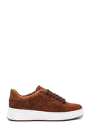 Men's Leather Suede Sneaker | Derimod