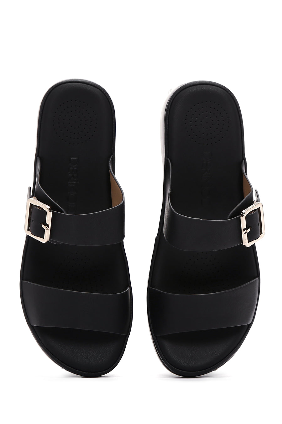 Women's Black Comfort Slippers