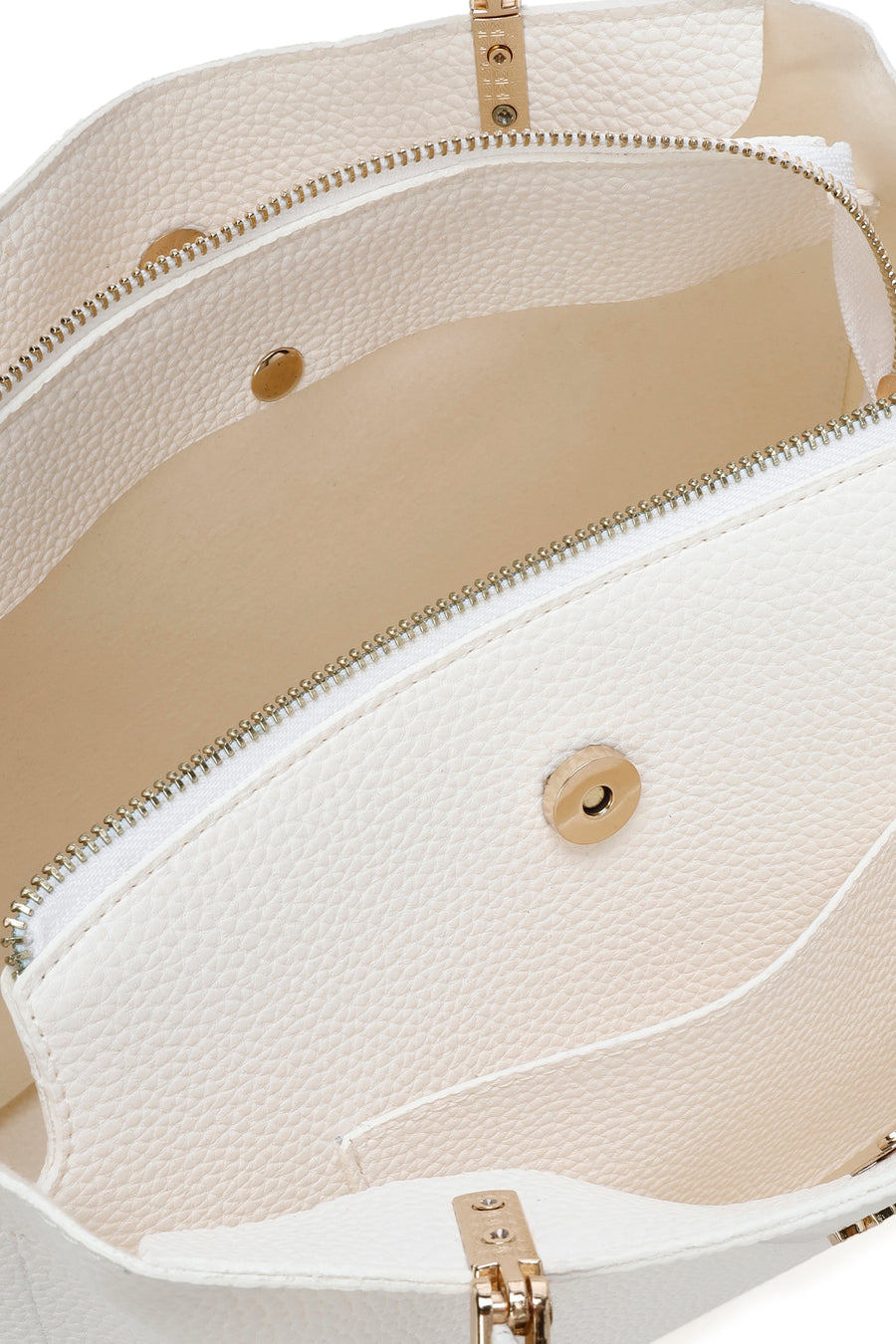 Women's White Long Strap Shoulder Bag