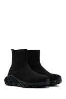 Kadın Siyah Kalın Tabanlı Bilekli Sneaker | Derimod