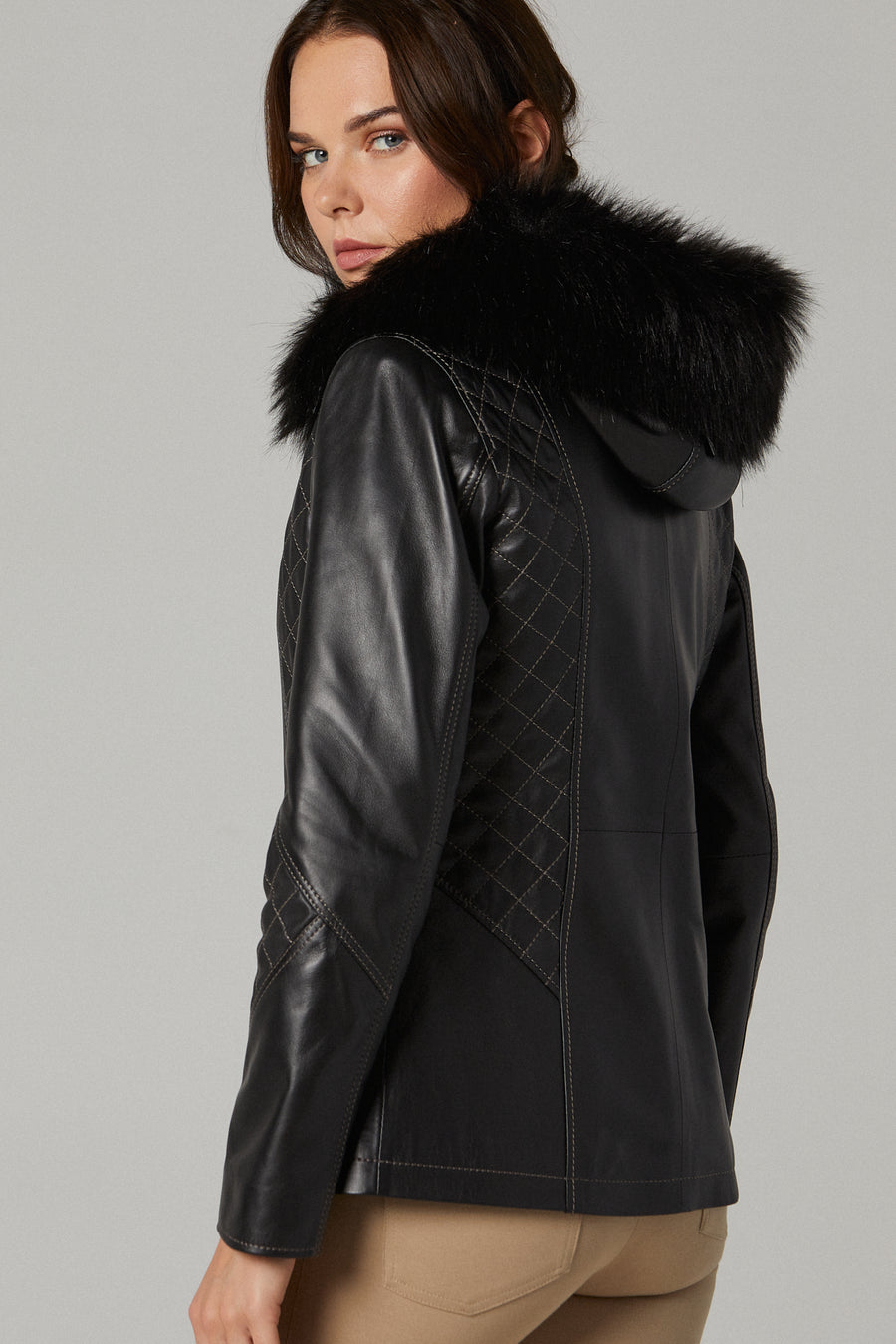 Caroline Women's Leather Jacket