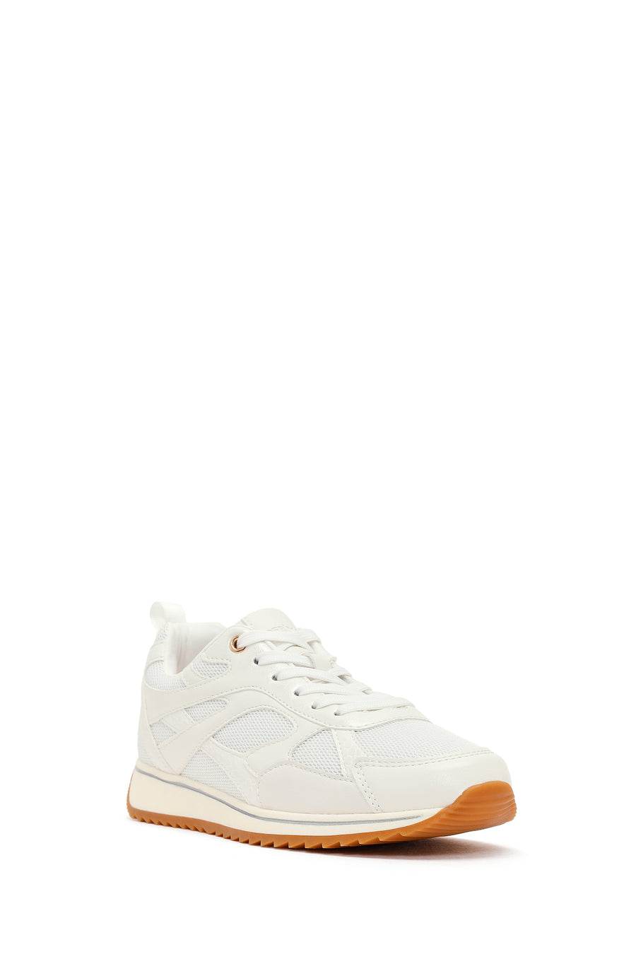 Kadın Beyaz Bağcıklı Sneaker