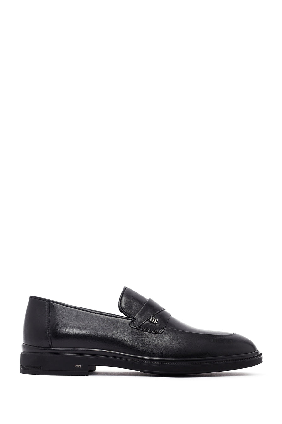 Male Black Leather Classic Loafer 25WFD620918 | Derimod