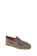 Erkek Vizon Süet Deri Casual Loafer | Derimod