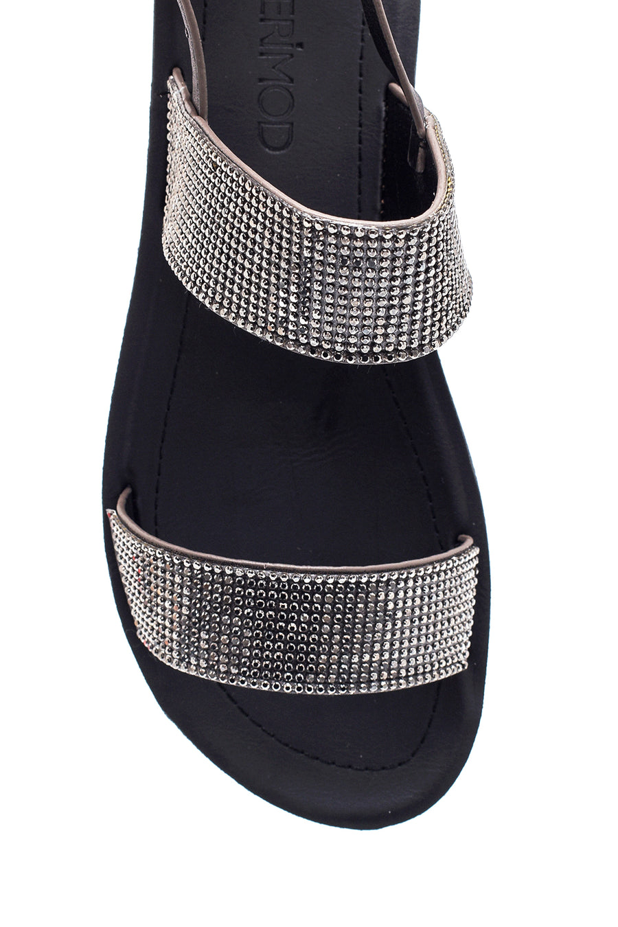 Women's Black Stone Sandals