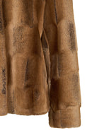 Altabadia Kadın Camel Oversize Teddy Mont | Derimod