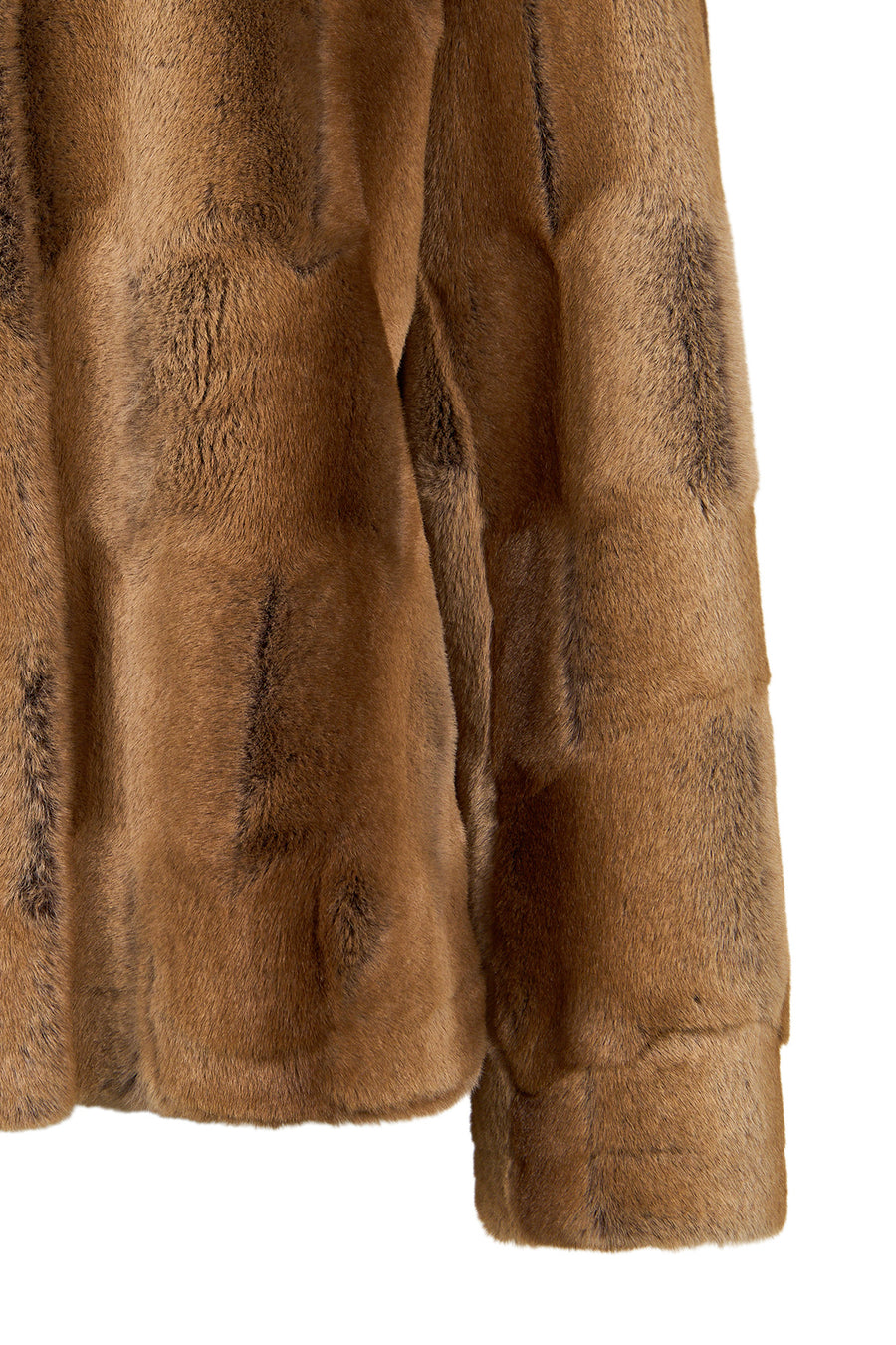Altabadia Kadın Camel Oversize Teddy Mont