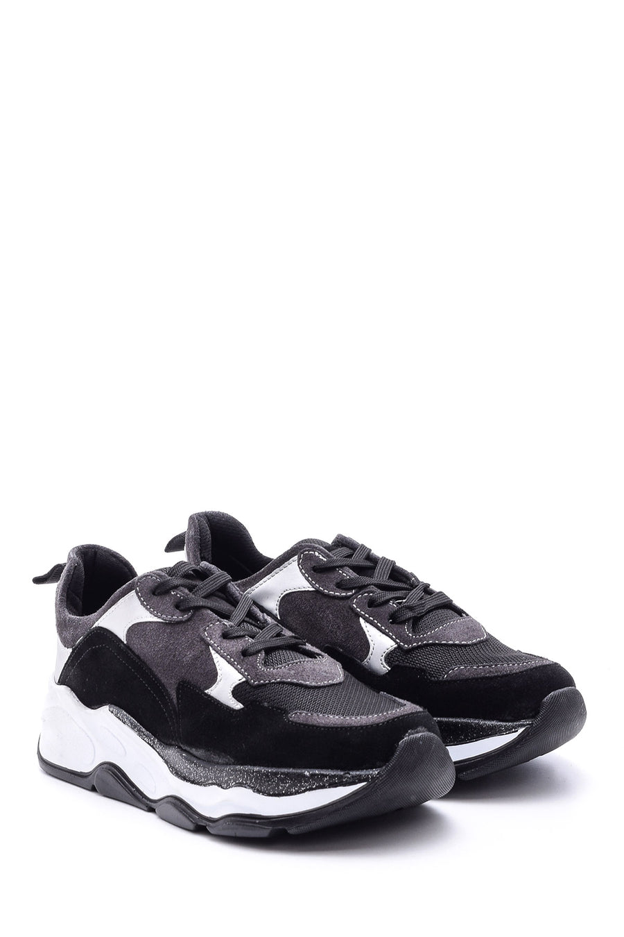 Women's Suede Detailed Sneaker