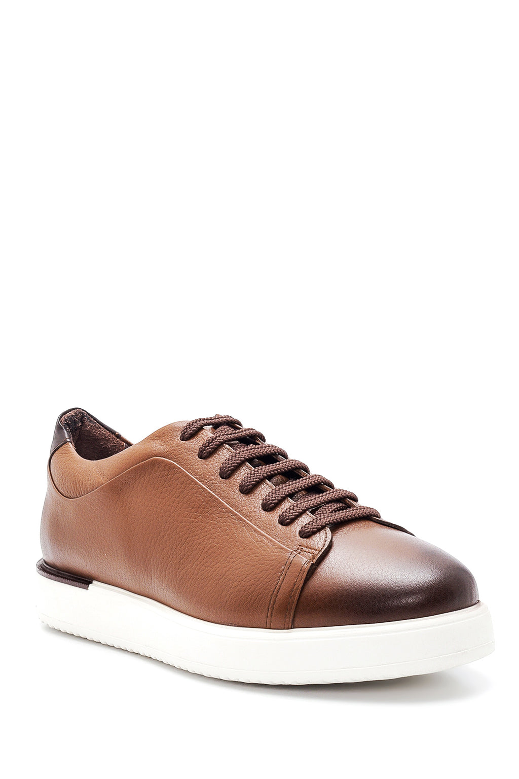 Erkek Taba Deri Sneaker
