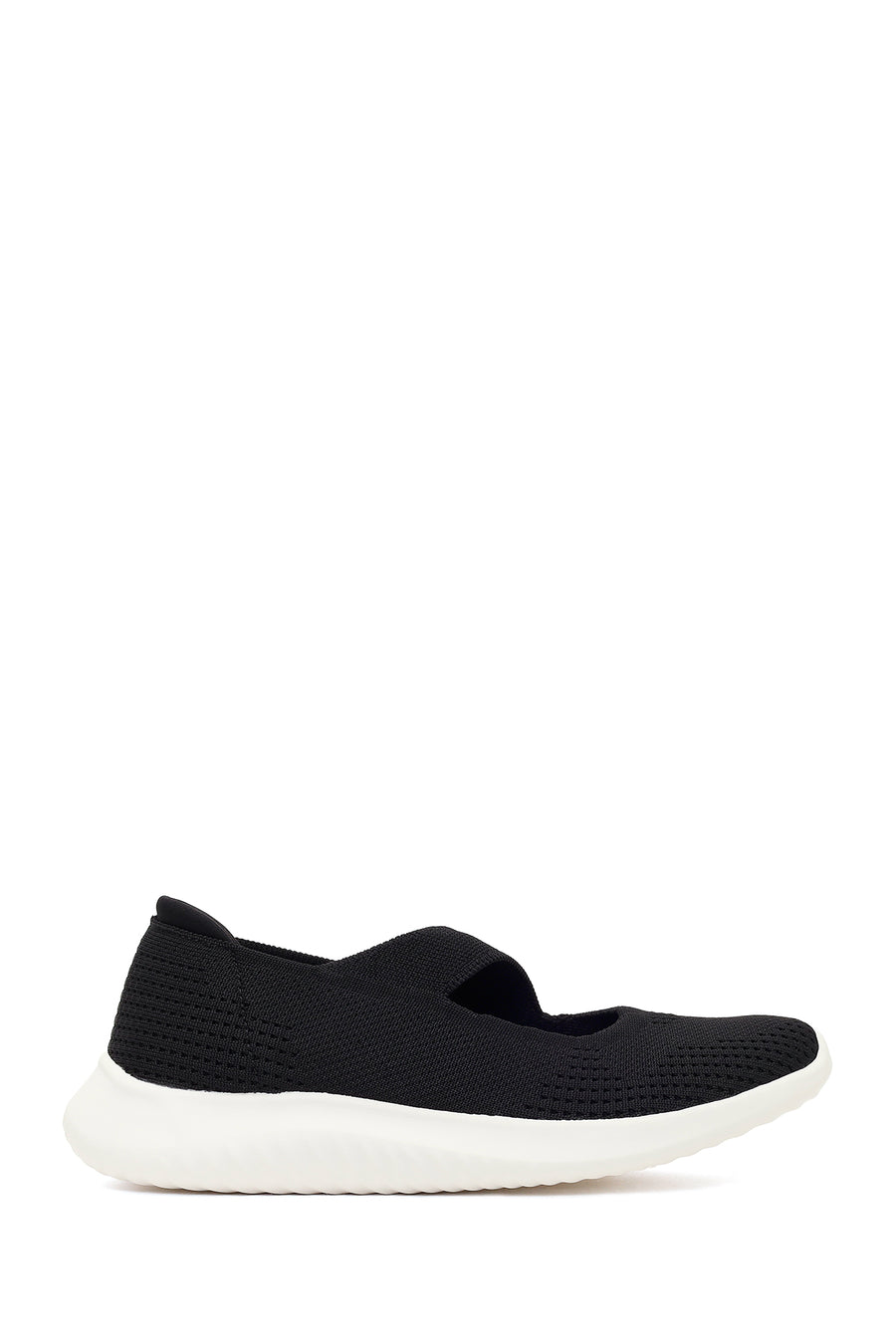 Derimod Zero Women's Black Thick-Soled Fabric Shoes 26PFE49516F | Derimod