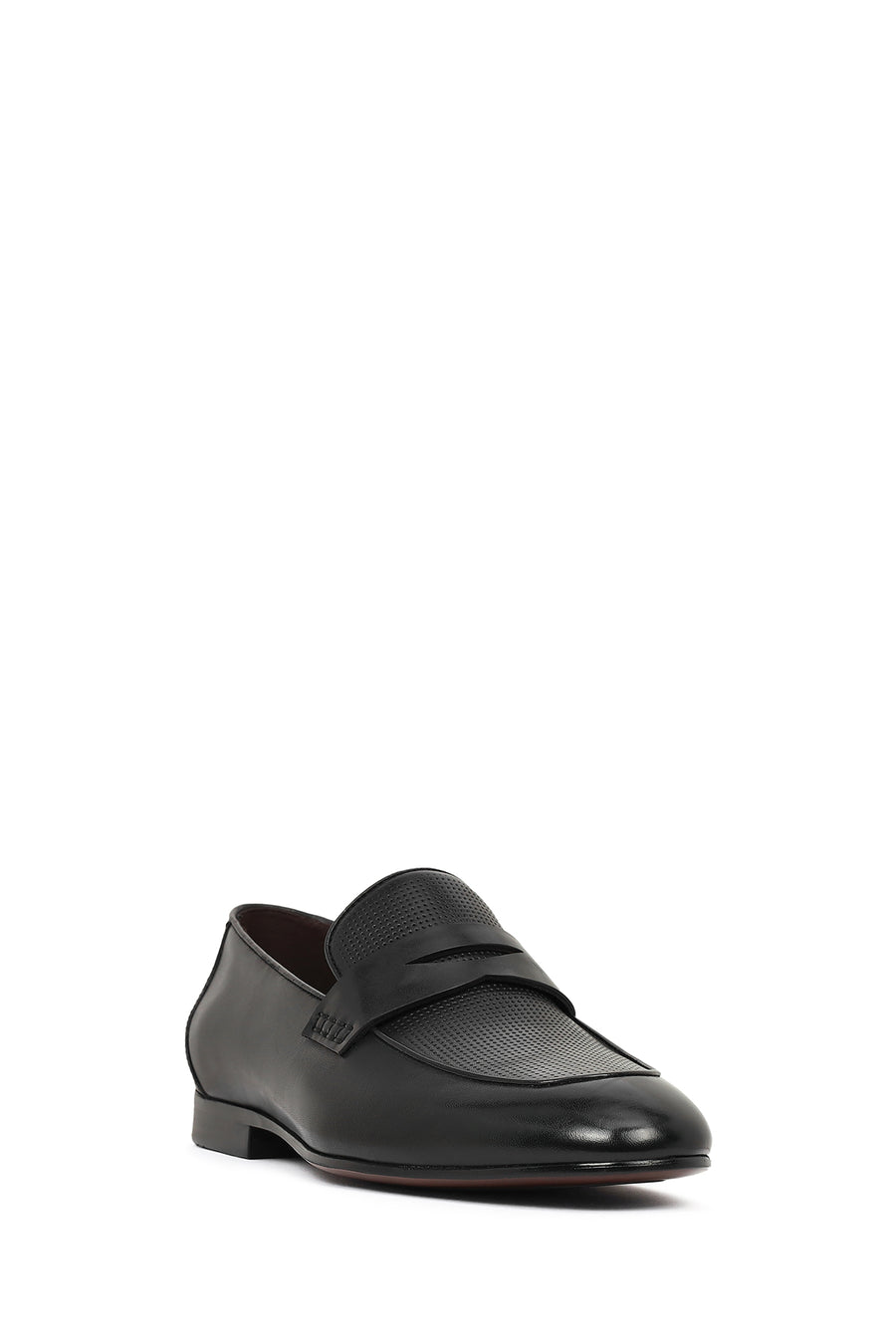 Derimod Black Erkek Siyah Deri Klasik Loafer