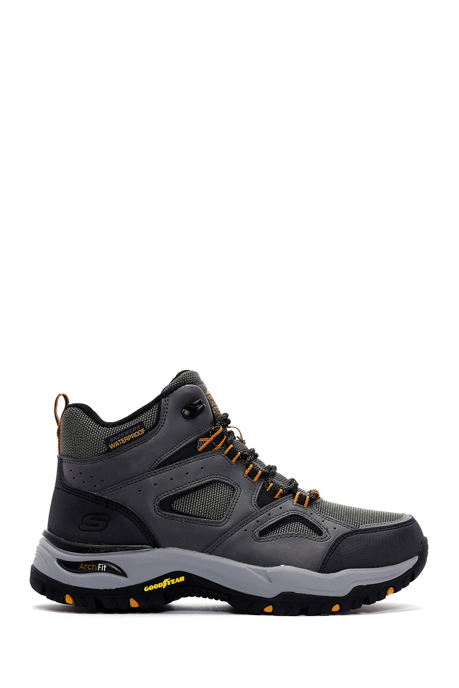 Skechers Erkek Gri Arch Fit Dawson Outdoor Bot 204628 CHAR | Derimod