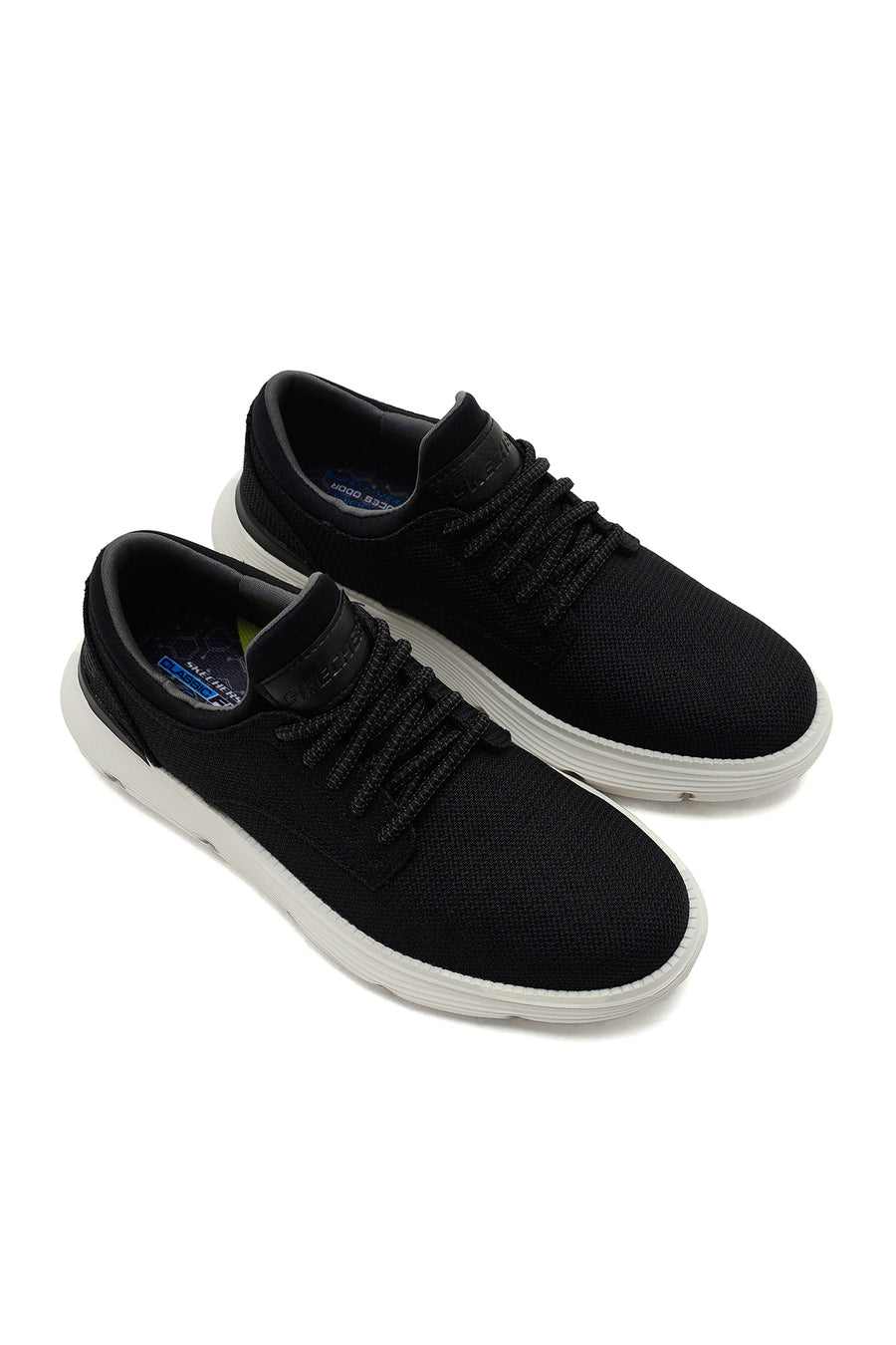 Skechers Erkek Siyah Garza-Reardon Spor Sneaker