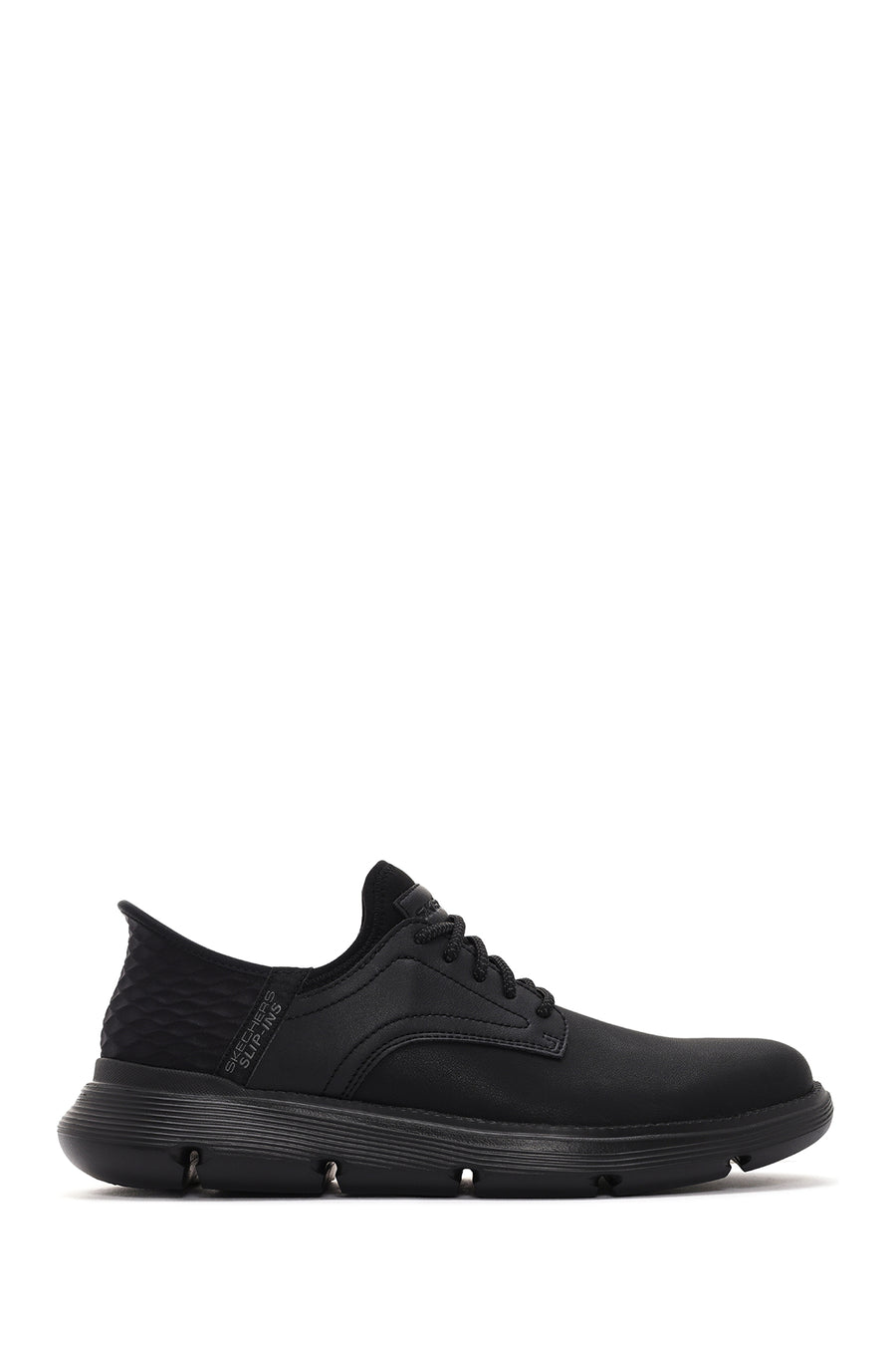 Skechers Erkek Siyah Gervin Deri Sneaker 205046 BBK | Derimod