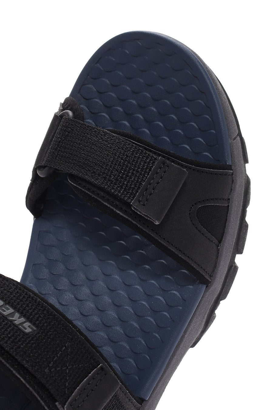 Skechers Erkek Siyah Tresmen - Ryer Kumaş Sandalet
