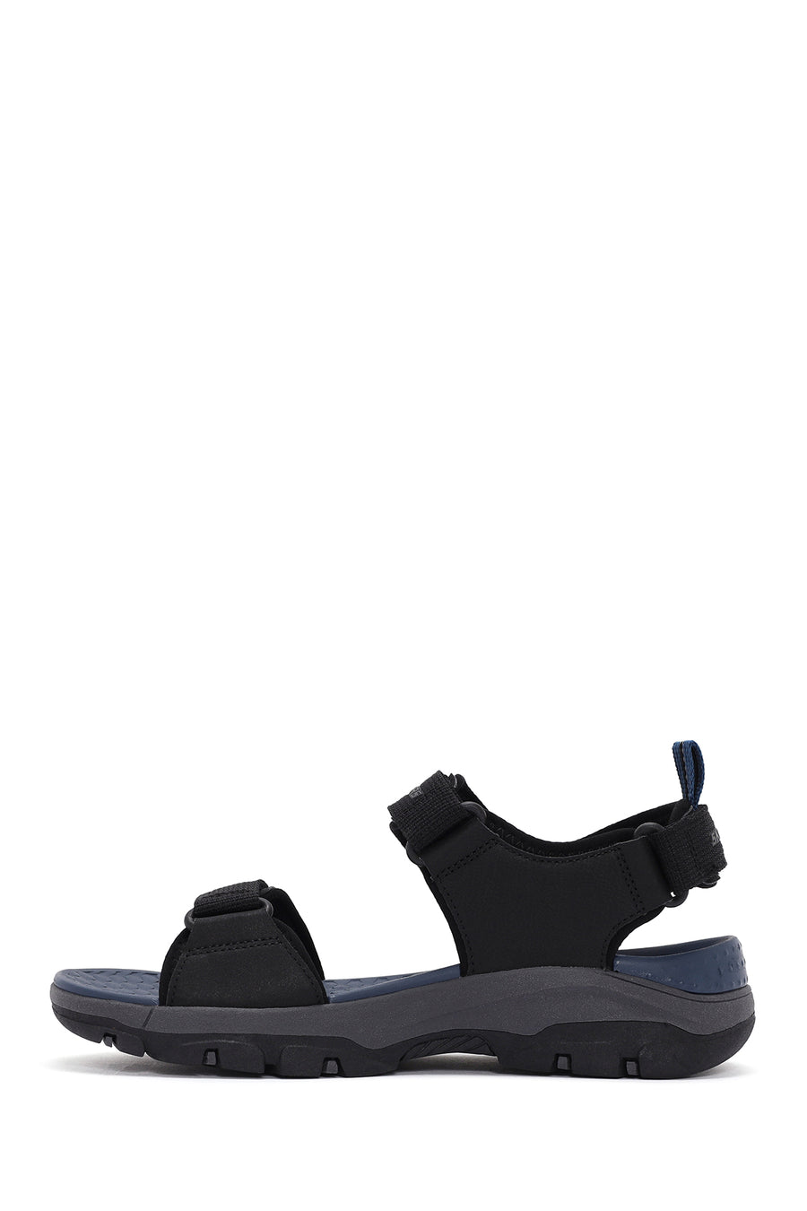 Skechers Erkek Siyah Tresmen - Ryer Kumaş Sandalet