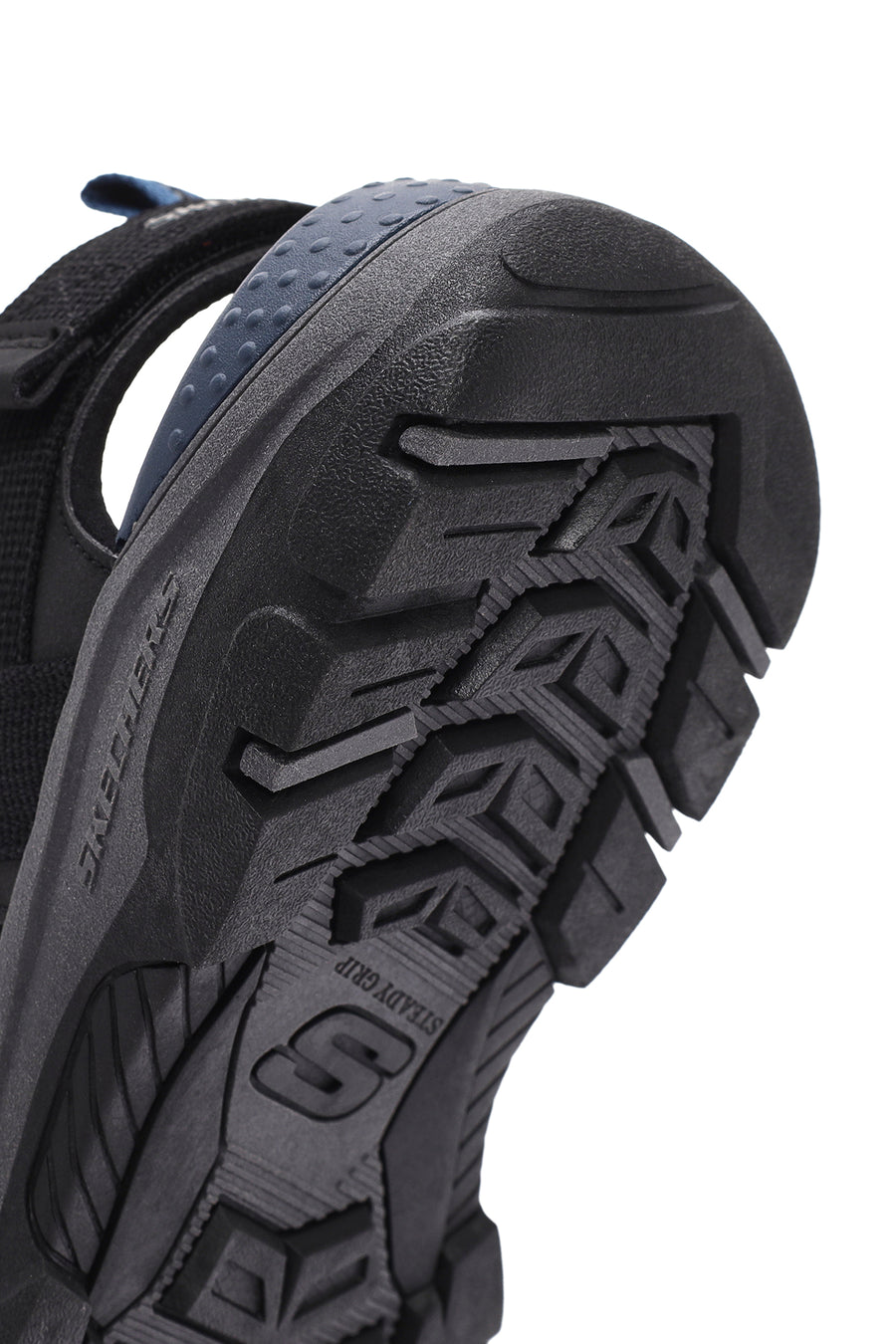Skechers Erkek Siyah Tresmen - Ryer Kumaş Sandalet