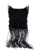 Women's Knitted Tassel Detailed Bag | Derimod