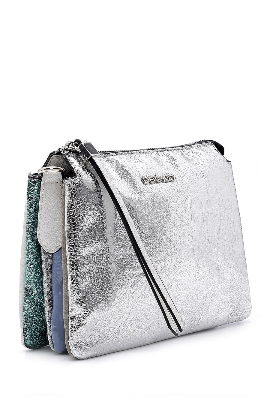 Women's Metallic Crossbody Bag
