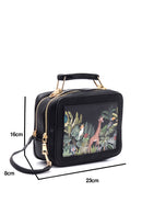 Women's Black Faux Leather Handbag | Derimod