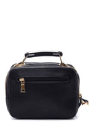 Women's Black Faux Leather Handbag | Derimod