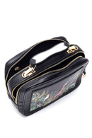 Women's Black Faux Leather Handbag | Derimod