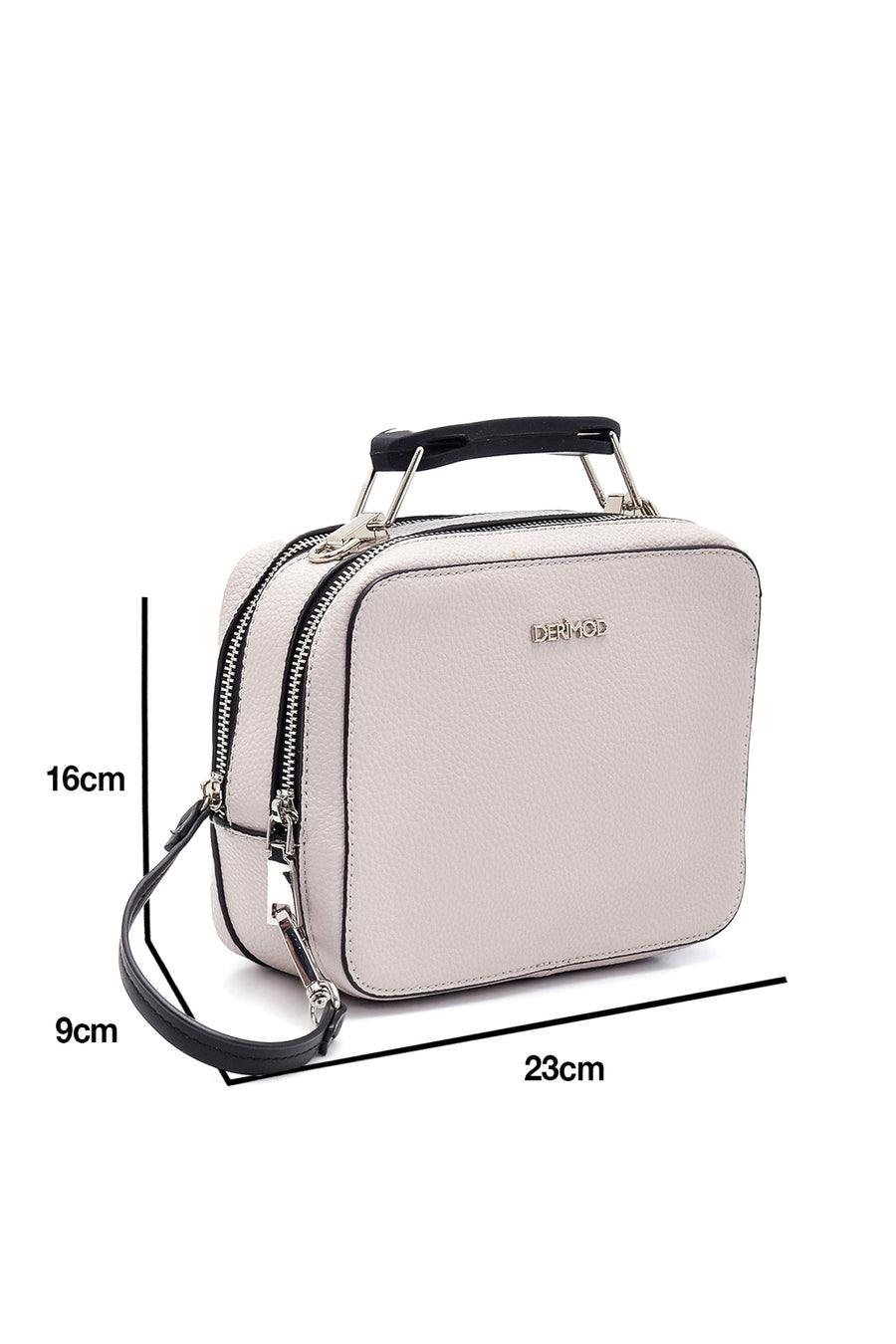 Women's Gray Synthetic Leather Shoulder Bag