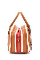 Women's Camel Synthetic Leather Shoulder Bag | Derimod