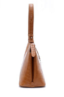 Women's Crocodile Detailed Shoulder Bag | Derimod