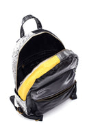Women's Black Synthetic Leather Backpack | Derimod