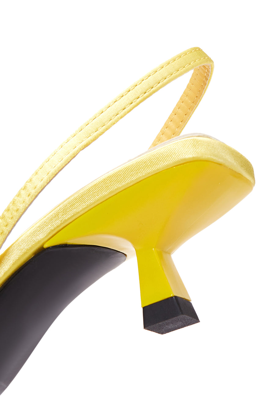 Women's Yellow Stone Heeled Shoes