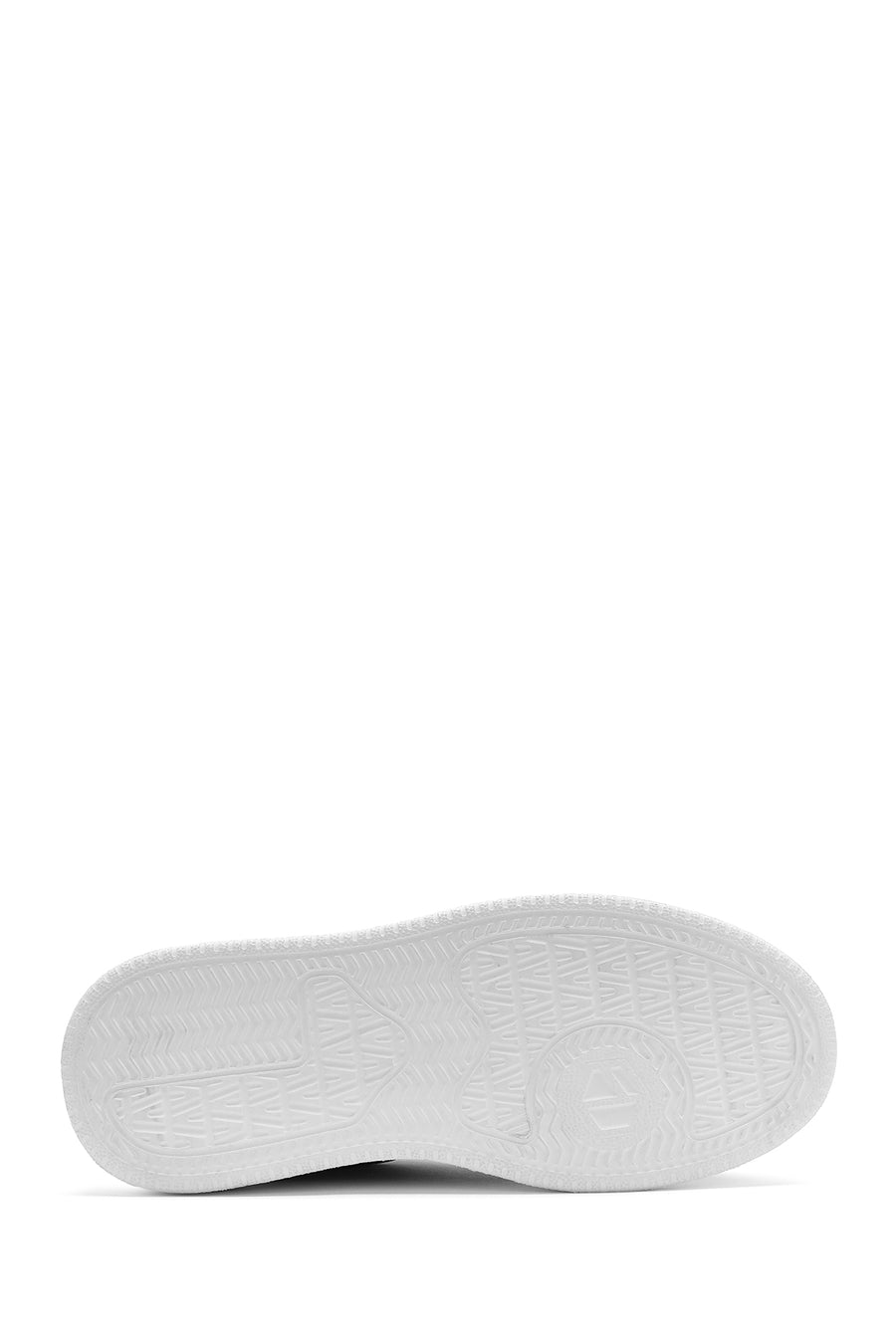 Erkek Siyah Bağcıklı Kalın Tabanlı Deri Sneaker
