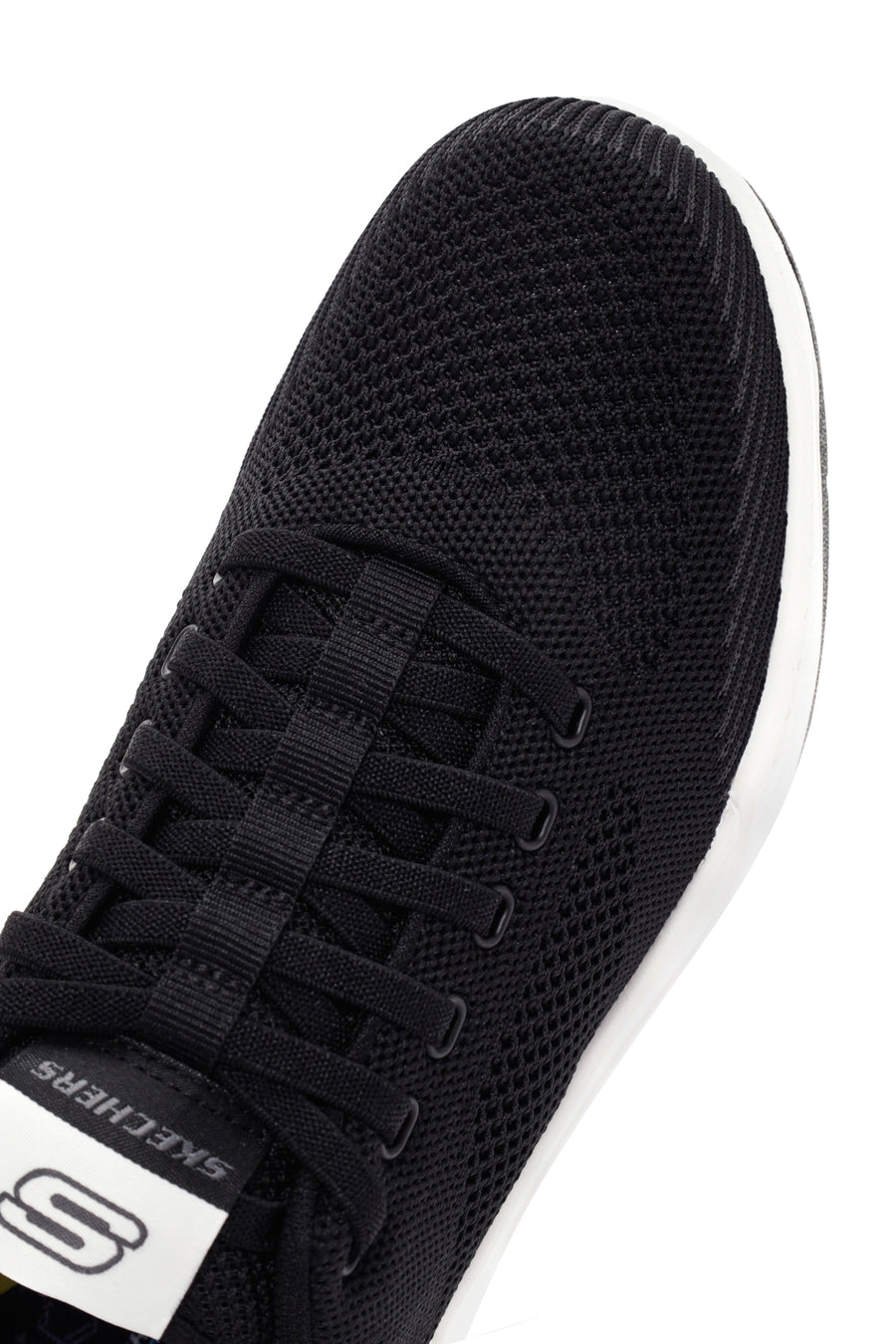 Skechers Men's Black Corliss - Dorset Lace-Up Sneaker