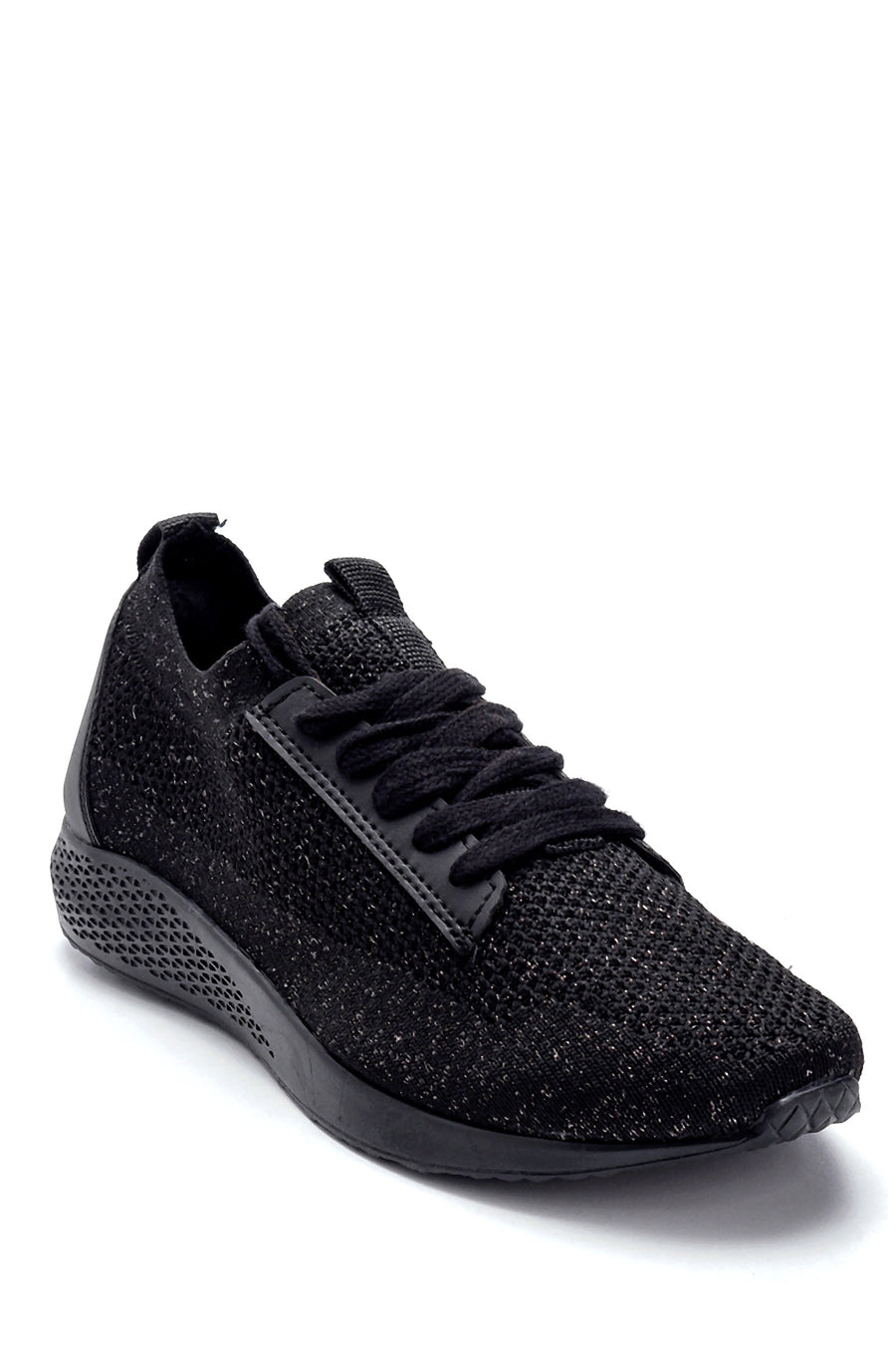 Kadın Siyah Desenli Sneaker