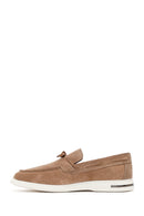 Men's Mink Suede Leather Casual Loafer | Derimod