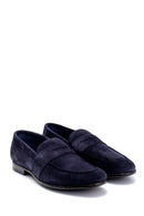 Erkek Deri Süet Klasik Loafer | Derimod