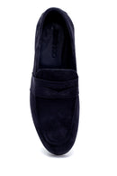 Erkek Deri Süet Klasik Loafer | Derimod