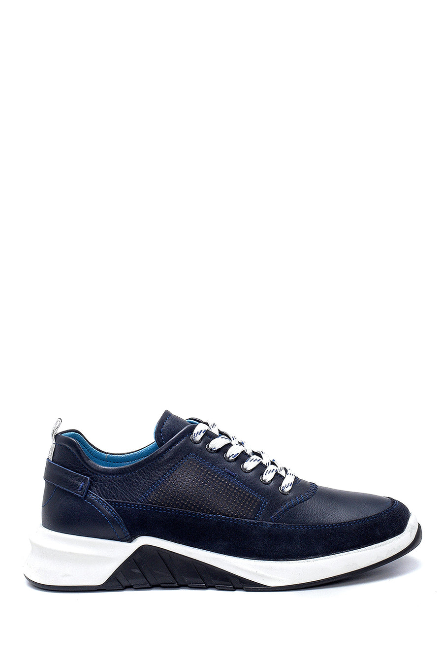 Erkek Süet Detaylı Deri Sneaker 21SFD614414 | Derimod