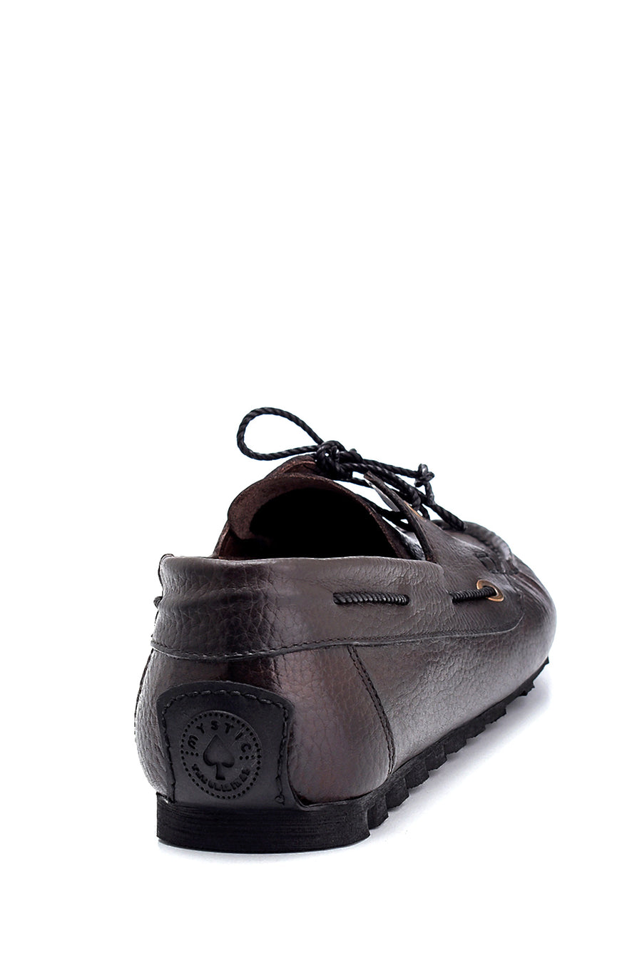 Men's Leather Lacing Detailed Casual Shoes