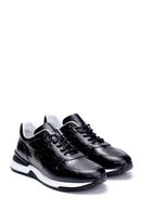 Erkek Deri Kroko Detaylı Sneaker | Derimod