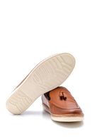 Men's Leather Tassel Detailed Loafer | Derimod