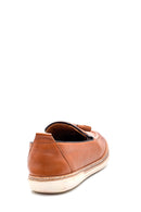 Men's Leather Tassel Detailed Loafer | Derimod